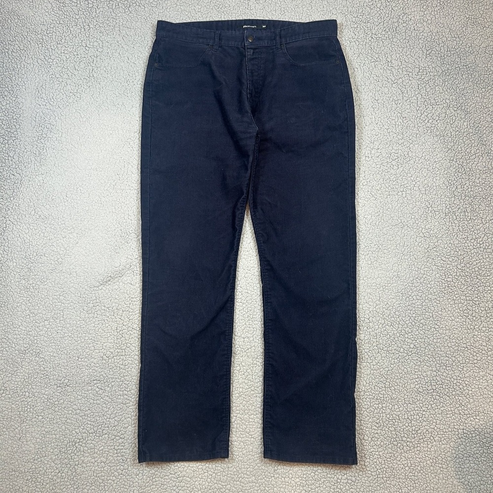 Rohan Men's Navy Blue Corduroy Pants 36R Cotton‎ Stretch